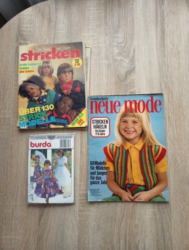Hefte stricken vintage 90 - vintage,, 1/90