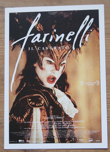 Filmplakatkarte farinelli - ,