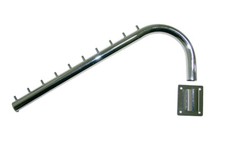 10x Wandhaken 45cm drehbar
