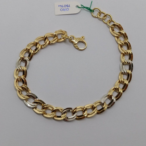 Damenarmband gelbgold und - damenarmband, in