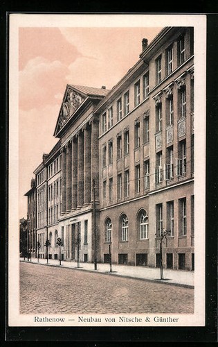 Rathenow ansichtskarte - rathenow,,