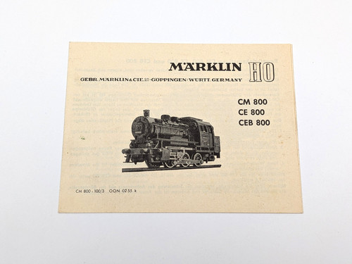 Märklin 800 ceb oon 02 - märklin, cm