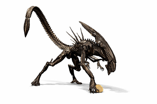 Gedruckte alien xenomorph - alien,
