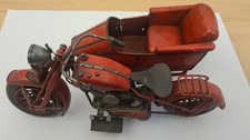 Großes metall motorrad mit - metall‑motorrad,