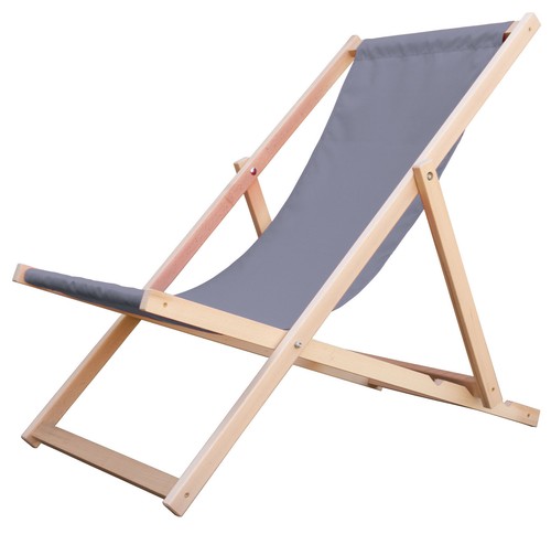 Sonnenliege strandliege holz - sonnenliege,