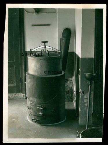 Antiker ofen foto 9x12cm - -,