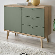 Sideboard Kommode Wohnzimmer Esszimmer Anrichte skandinavisch Eiche Salbei Juna