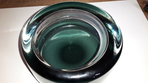 Aschenbecher glas schwer - glas,