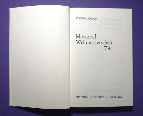 Altes jahrbuch motorrad - altes,