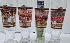 FC Bayern München Weizenglas Paulaner Sammelglas-Set NEU