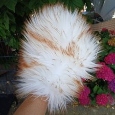 Pelz Handschuh Massage  Wellness Pur  Preis Pro Stück Lammfell  Optik IMITAT 