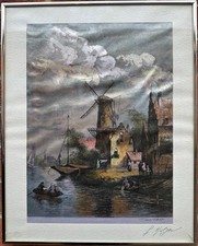 F Holzer: Windmühle