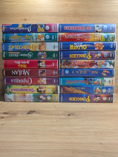 Walt disney vhs - walt,