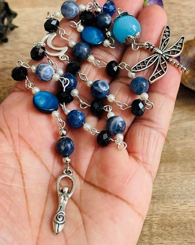 Hals chakra rosenkranz wicca - chakra,
