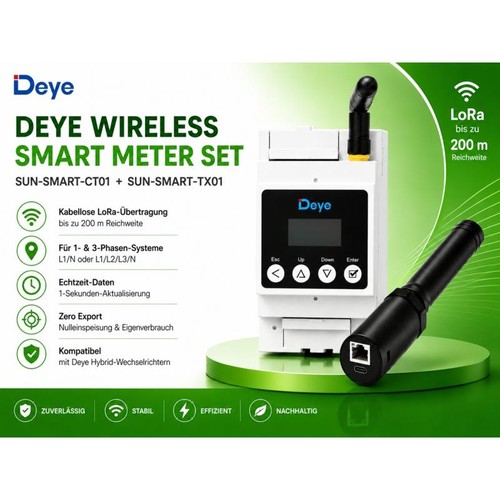 Deye wireless smart meter set - meter,