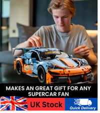 Technical Orange Bausteine Set