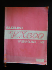 Wartungsanleitung Suzuki VX800, VX 800  (Reparaturanleitung) ab 1990 - 1993