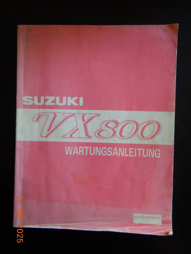 Wartungsanleitung suzuki - wartungsanleitung,