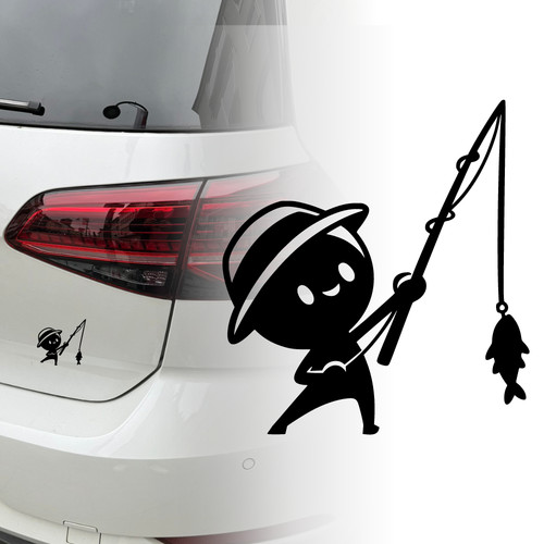 Auto aufkleber angler - |,