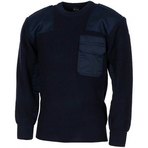 Pullover mit brusttasche - bw,