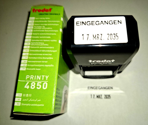 Trodat printy dater 4850 - dater, 4850/l