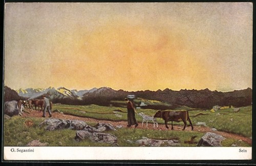 Künstler giovanni - künstler-ak,