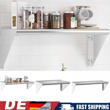 Wandregal Schweberegal Metallregal Hängeregal Regal Wandboard Edelstahl vidaXL