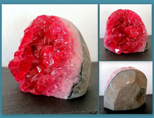 Amethyst druse geode rot - amethyst,