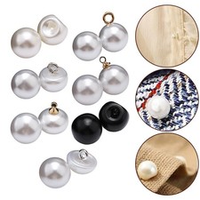 Perlen?hnliche Oberfl?che N?hen Kn?pfe f??r Kleidung und Accessoires 30 St??
