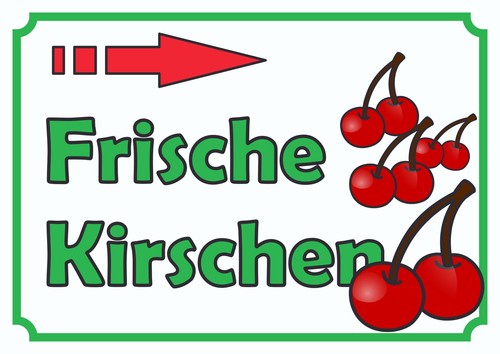 Verkaufsschild schild frische - verkaufsschild,