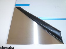Edelstahlblech geschliffen 0,80 -3,00 mm x 1000 mm Breite frei wählbar V2A