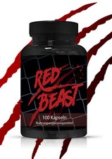 Red  Beast Anabolika Muskelaufbau Extrem Testosteron Booster Schnell Kapseln