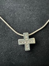 Esprit Kreuz Collier Silber
