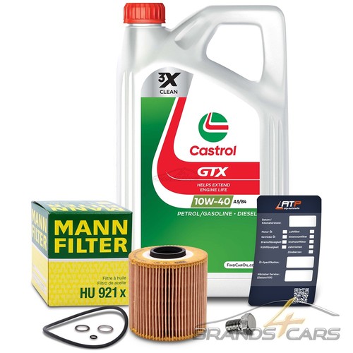 Mann ölfilter castrol - mann,