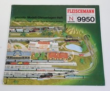 Fleischmann 9950 piccolo Spur N (1:160) Gleisanlagen-Heft, guter Zustand