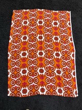 Stoff Vintage 140 cm x 100 cm Baumwolle 70er Jahre