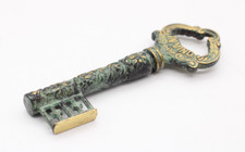 Korkenzieher Messing Patina