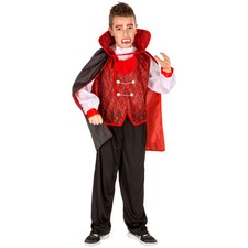 Graf Dracula Junior Kostüm Halloween Karneval Fasnacht Jungenkostüm Vampir