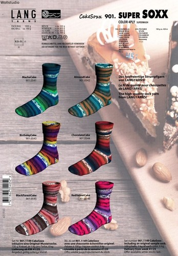 Super soxx cake lang yarns - cake,