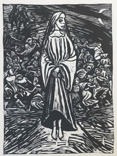 Holzschnitt von Ernst Barlach