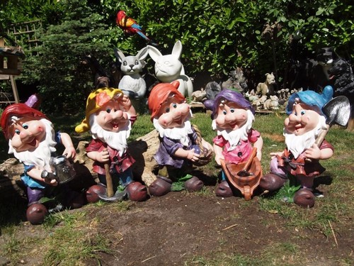 Zwerg deko figur 51cm - deko, ca