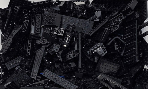 Lego schwarz black - schwarz,