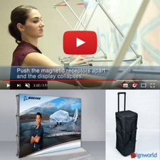 8ft Pop-Up Tension Fabric