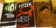 2 Bücher Sebastian Fitzek + 1x Choga Regina Egbeme/Hinter dem Schleier der Träne