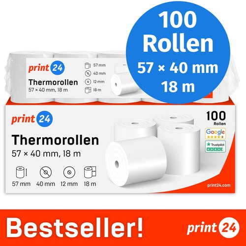 Thermorollen 57x40x12mm 18m