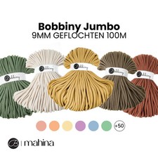 Bobbiny jumbo flechtkordel 9mm - jumbo,