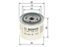 Oil filter BOSCH DAF 66 1.1 0