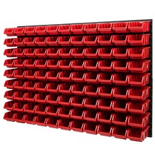 Stapelboxen set wandregal - set,