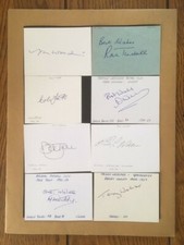 Signierte Karte von PAUL