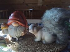 Zwerg Wichtel Eichhörnchen, Keramik ca 20 cm